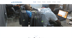Desktop Screenshot of cdstechnologie.com